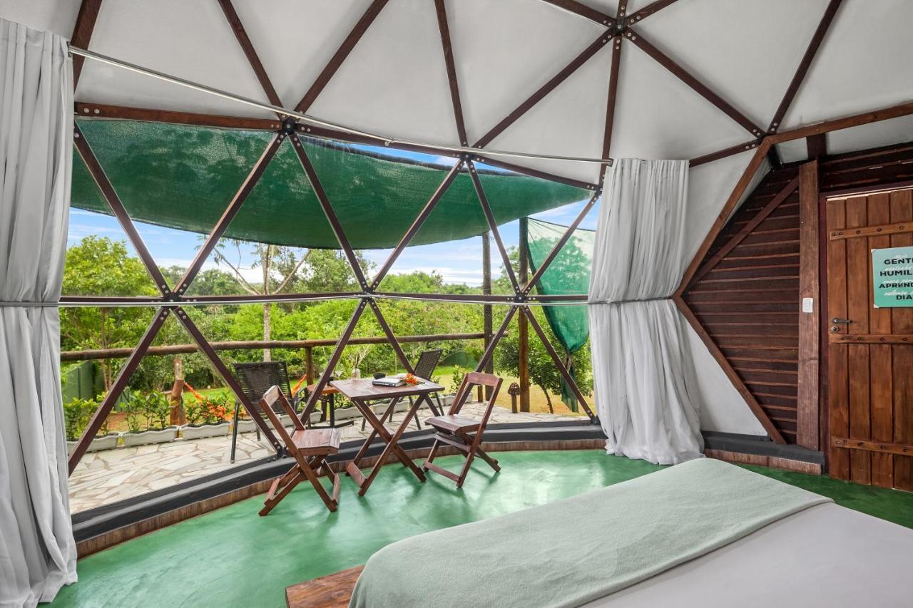 Glamping Serra Da Canastra - Casinha De Hortela - Domo Embauba Delfinópolis Exteriér fotografie