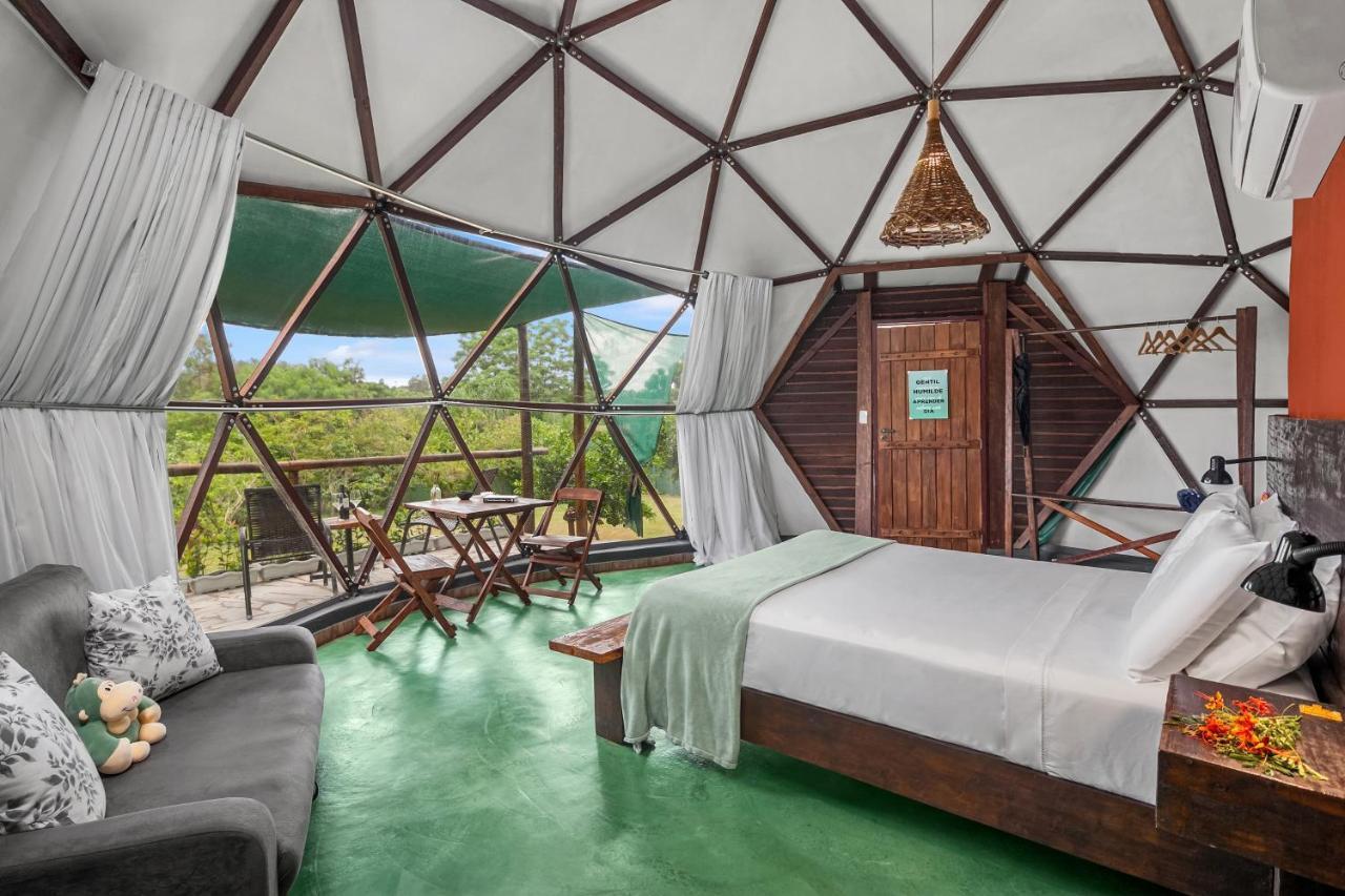 Glamping Serra Da Canastra - Casinha De Hortela - Domo Embauba Delfinópolis Exteriér fotografie