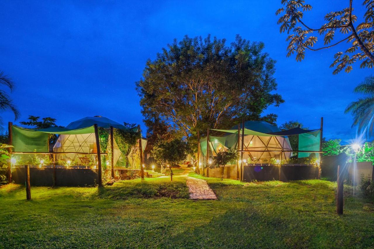 Glamping Serra Da Canastra - Casinha De Hortela - Domo Embauba Delfinópolis Exteriér fotografie