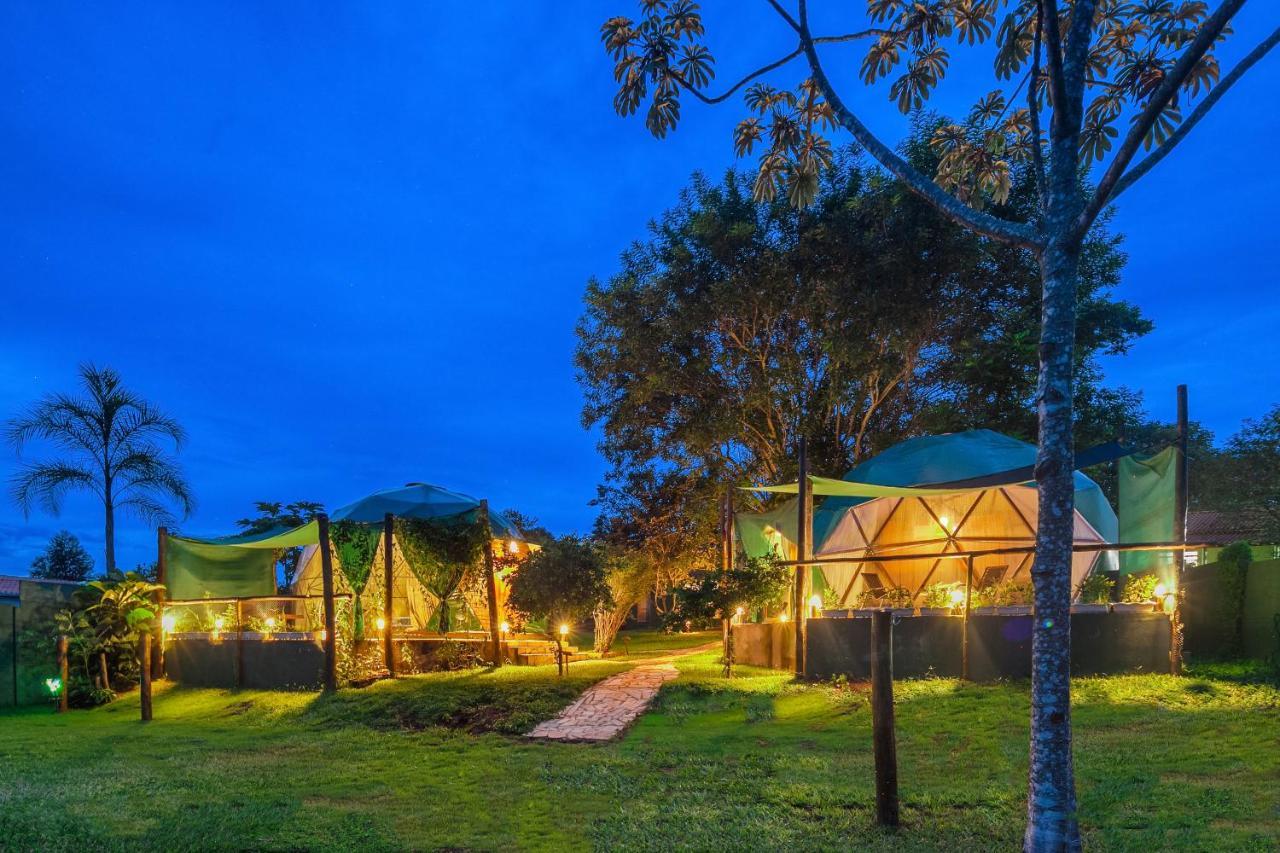 Glamping Serra Da Canastra - Casinha De Hortela - Domo Embauba Delfinópolis Exteriér fotografie